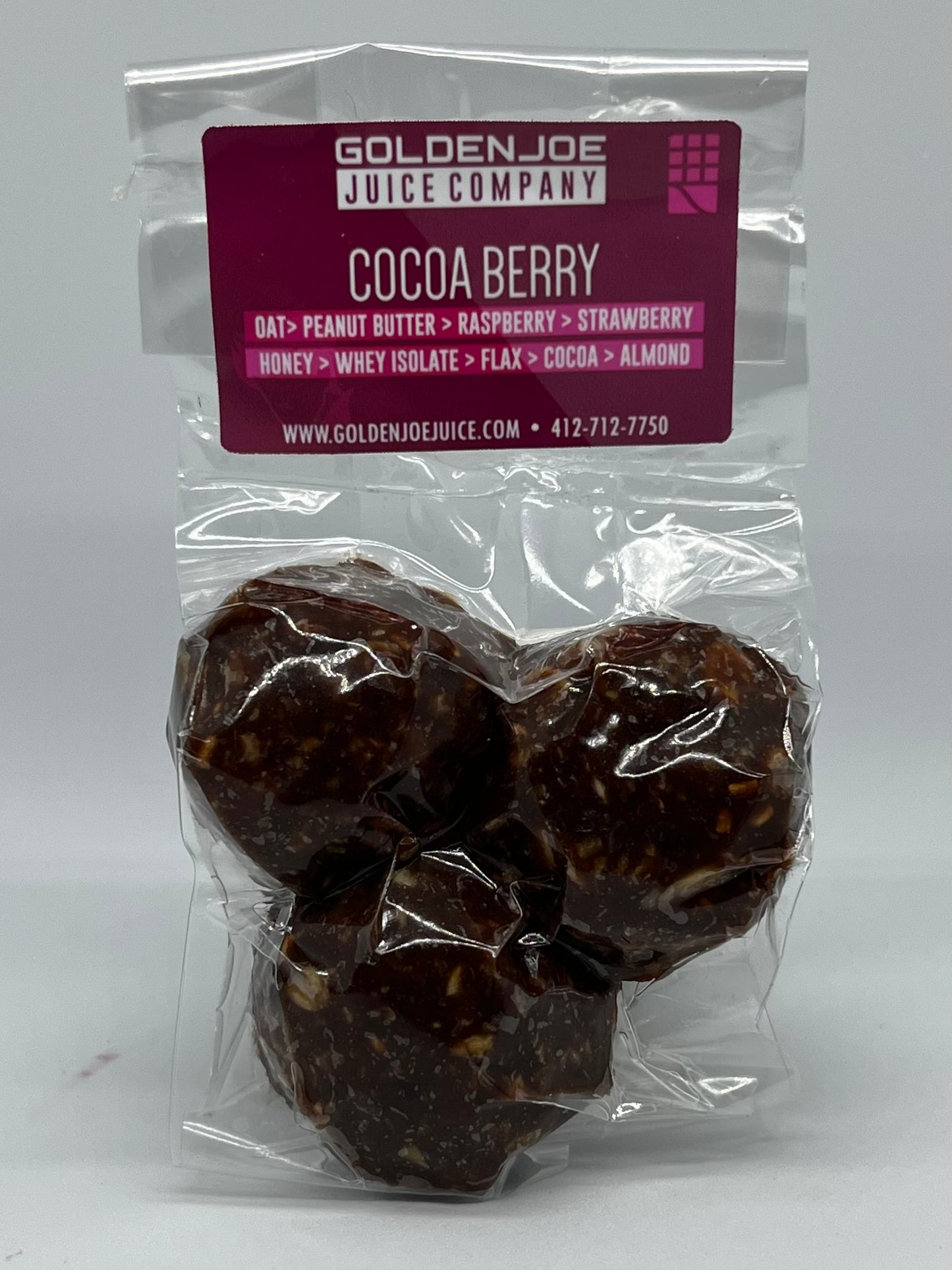 F02 COCOA BERRY PROTEIN BALLS